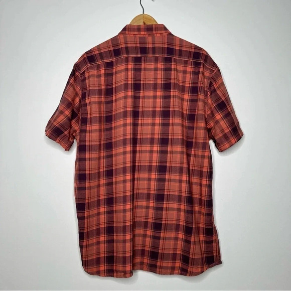 Grayers Men’s Plaid Short Sleeve Cotton Shirt Size XL - Picture 7 of 8